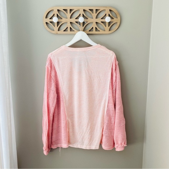 POL Long Sleeve Top Pink Sz Small - Picture 7 of 10